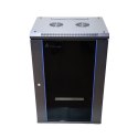 Extralink EXTRALINK SZAFA RACK WISZĄCA 15U 600X600 CZARNA (WYPRZEDAŻ)