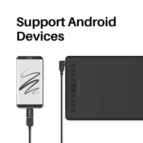 HUION Tablet graficzny Huion H1161 (WYPRZEDAŻ) HUION Tablet graficzny Huion H1161 (WYPRZEDAŻ)