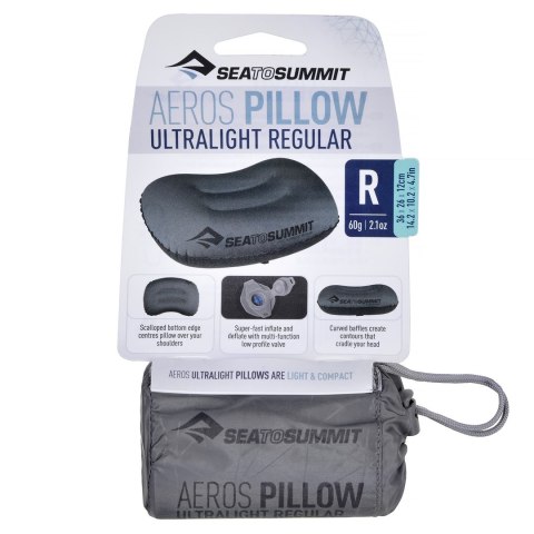 SEA TO SUMMIT Poduszka Aeros Pillow Ultralight SEA TO SUMMIT SEA TO SUMMIT Poduszka Aeros Pillow Ultralight SEA TO SUMMIT