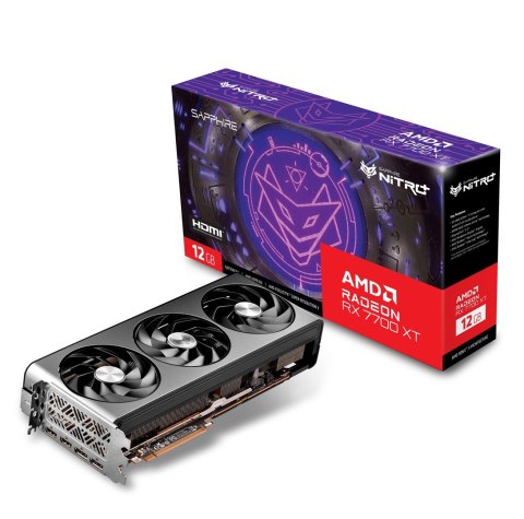 Sapphire Karta graficzna SAPPHIRE RADEON RX 7700 XT NITRO+ GAMING OC 12GB GDDR6 (WYPRZEDAŻ) Sapphire Karta graficzna SAPPHIRE RADEON RX 7700 XT NITRO+ GAMING OC 12GB GDDR6 (WYPRZEDAŻ)