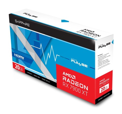 Sapphire Karta graficzna SAPPHIRE Radeon RX 7900 XT PULSE Gaming OC 20GB (WYPRZEDAŻ) Sapphire Karta graficzna SAPPHIRE Radeon RX 7900 XT PULSE Gaming OC 20GB (WYPRZEDAŻ)