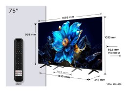 TCL Telewizor TCL 75P79K QLED 75