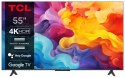 TCL Telewizor TCL 55P655 55" 4K Ultra HD Google TV Dolby Atmos DVB-T2 Tytan