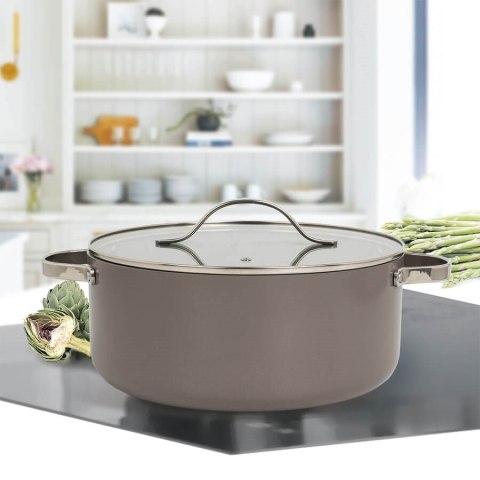 Garnek z pokrywką 18 cm 1,9L MAESTRO MR-4009-18 Garnek z pokrywką 18 cm 1,9L MAESTRO MR-4009-18