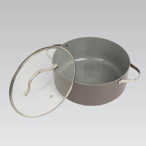 Garnek z pokrywką 18 cm 1,9L MAESTRO MR-4009-18 Garnek z pokrywką 18 cm 1,9L MAESTRO MR-4009-18