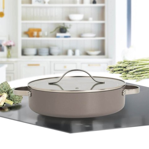 Garnek z pokrywką 28 cm 3,9L MAESTRO MR-4009-28S Garnek z pokrywką 28 cm 3,9L MAESTRO MR-4009-28S