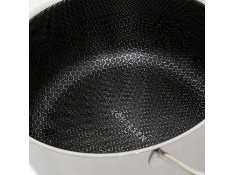 Garnek z pokrywką Kohersen Black Cube 24cm Garnek z pokrywką Kohersen Black Cube 24cm