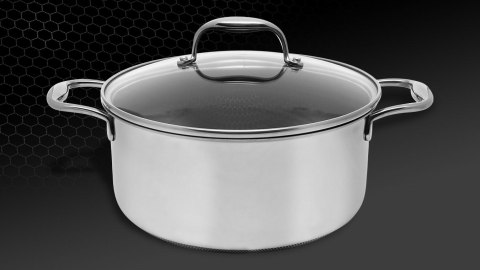 Garnek z pokrywką Kohersen Black Cube 24cm Garnek z pokrywką Kohersen Black Cube 24cm