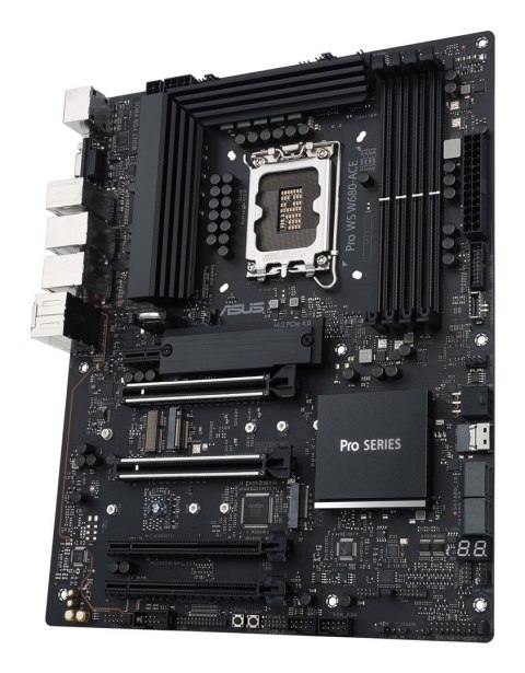 ASUS Płyta ASUS Pro WS W680-ACE W680 (LGA 1700) ATX motherboard, 2x PCIe 5.0, 3x PCIe 4.0, 3x PCIe 4.0 M.2 slots, 2x USB 3.2 Gen 2, 4 ASUS Płyta ASUS Pro WS W680-ACE W680 (LGA 1700) ATX motherboard, 2x PCIe 5.0, 3x PCIe 4.0, 3x PCIe 4.0 M.2 slots, 2x USB 3.2 Gen 2, 4