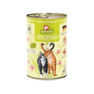 Fox4Pets GranataPet DeliCatessen bażant i królik mokra karma dla kota 400g