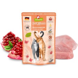 Fox4Pets GranataPet DeliCatessen cielęcina i królik karma mokra dla kota 85g
