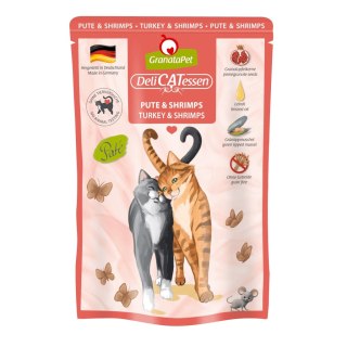 Fox4Pets GranataPet DeliCatessen indyk i krewetki karma mokra dla kota 85g