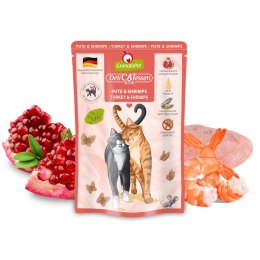 Fox4Pets GranataPet DeliCatessen indyk i krewetki karma mokra dla kota 85g