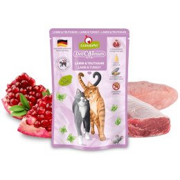 Fox4Pets GranataPet DeliCatessen jagnięcina i indyk karma mokra dla kota 85g
