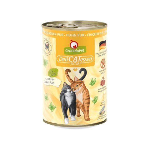 Fox4Pets GranataPet DeliCatessen kurczak mokra karma dla kota 400g Fox4Pets GranataPet DeliCatessen kurczak mokra karma dla kota 400g