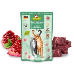 Fox4Pets GranataPet DeliCatessen mokra karma z dziczyzną, saszetki dla kota 85g