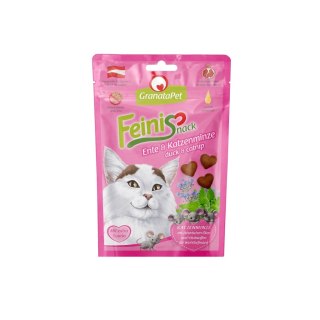 Fox4Pets GranataPet FeiniSnack kaczka i kocimiętka przysmak dla kota 50g