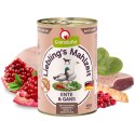 Fox4Pets GranataPet Liebling´s Mahlzeit kaczka i gęś mokra karma dla psa 800g