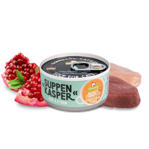 Fox4Pets GranataPet Suppenkasper kurczak i tuńczyk zupa dla kota 70g Fox4Pets GranataPet Suppenkasper kurczak i tuńczyk zupa dla kota 70g