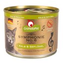 Fox4Pets GranataPet Symphonie No.6 cielęcina i drób mokra karma dla kota 200g
