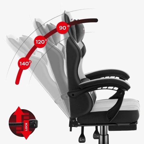 Huzaro Fotel gamingowy Force 3.7 Grey (WYPRZEDAŻ) Huzaro Fotel gamingowy Force 3.7 Grey (WYPRZEDAŻ)