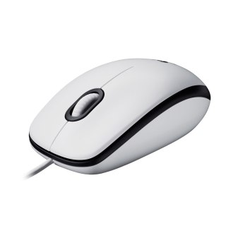 Logitech Mysz Logitech M100 White