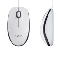 Logitech Mysz Logitech M100 White