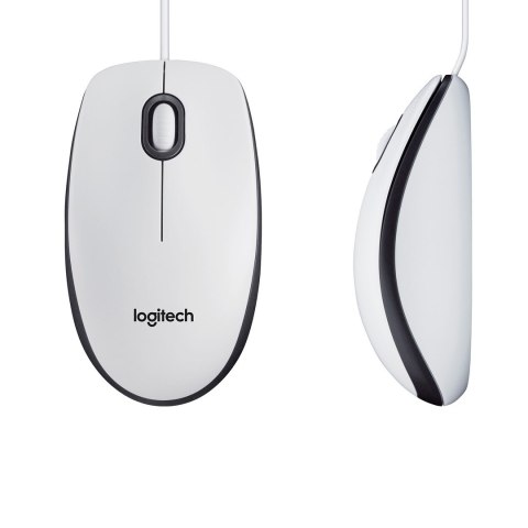 Logitech Mysz Logitech M100 White