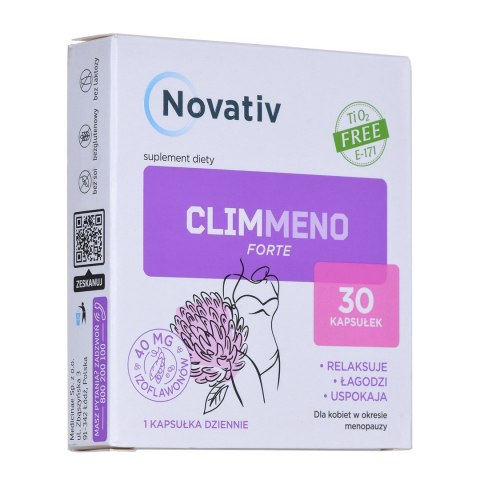 MEDICINAE Novativ ClimMeno Forte 30 kapsułek