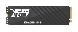 Patriot Memory SSD PATRIOT VIPER VP4300 2TB M.2 2280 NVMe PCIe Gen4X4 ( up to 7400MB/s )