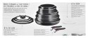 Tefal Zestaw garnków TEFAL Ingenio Easy Cook Clean 13ele.