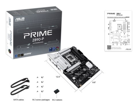 ASUS Płyta główna ASUS PRIME Z890-P ASUS Płyta główna ASUS PRIME Z890-P