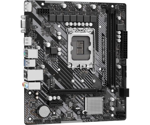 Asrock Płyta główna ASRock H610M-HDV/M.2 R2.0 Asrock Płyta główna ASRock H610M-HDV/M.2 R2.0