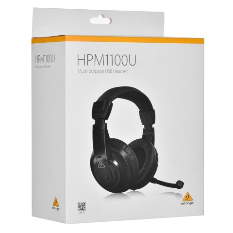 Behringer Behringer HPM1100U - Słuchawki zamknięte z mikrofonem i złączem USB Behringer Behringer HPM1100U - Słuchawki zamknięte z mikrofonem i złączem USB