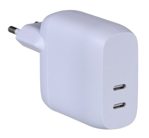 Belkin Ładowarka Belkin BoostCharge Dual USB-C PD 3.0 Wall Charger 40W White Belkin Ładowarka Belkin BoostCharge Dual USB-C PD 3.0 Wall Charger 40W White