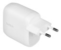 Belkin Ładowarka Belkin BoostCharge Pro Dual USB-C PD 3.1 PPS Wall Charger 60W White