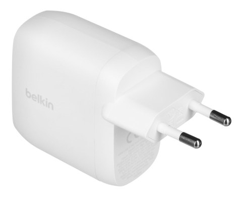 Belkin Ładowarka Belkin BoostCharge Pro Dual USB-C PD 3.1 PPS Wall Charger 60W White