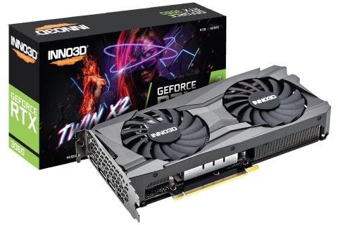 INNO3D Karta graficzna INNO3D GeForce RTX 3060 TWIN X2 8GB GDDR6