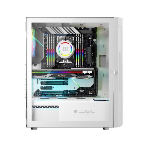 LOGIC LOGIC OBUDOWA ARAMIS ARGB MIDI USB 3.0 WHITE LOGIC LOGIC OBUDOWA ARAMIS ARGB MIDI USB 3.0 WHITE