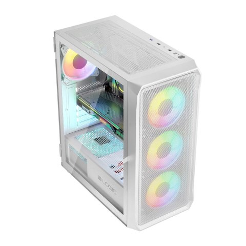 LOGIC LOGIC OBUDOWA PORTOS ARGB MIDI USB 3.0 WHITE LOGIC LOGIC OBUDOWA PORTOS ARGB MIDI USB 3.0 WHITE