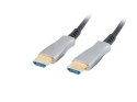 Lanberg LANBERG KABEL HDMI LANBERG KABEL HDMI M/M V2.0 10M OPTYCZNY AOC CZARNY CA-HDMI-20FB-0100-BK