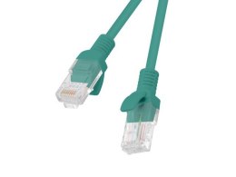 Lanberg PATCHCORD KAT.6 UTP 0.25M ZIELONY FLUKE PASSED LANBERG 10-PACK