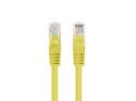 Lanberg PATCHCORD KAT.6 UTP 0.25M ŻÓŁTY FLUKE PASSED LANBERG 10-PACK