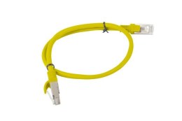 Lanberg PATCHCORD KAT.6 UTP 0.5M ŻÓŁTY FLUKE PASSED LANBERG 10-PACK