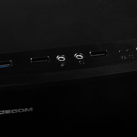 MODECOM Obudowa MODECOM Trend Air AM-TREN-AIR-000000-0002 (ITX, Micro ATX; kolor czarny)