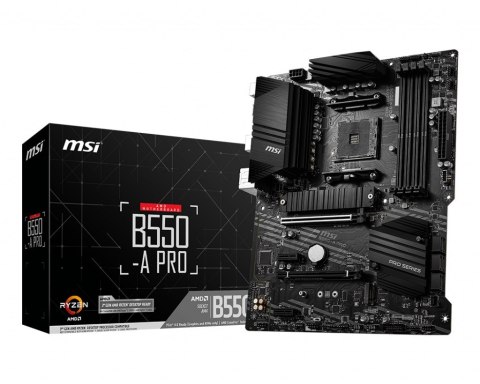 MSI Płyta główna MSI B550-A PRO MSI Płyta główna MSI B550-A PRO