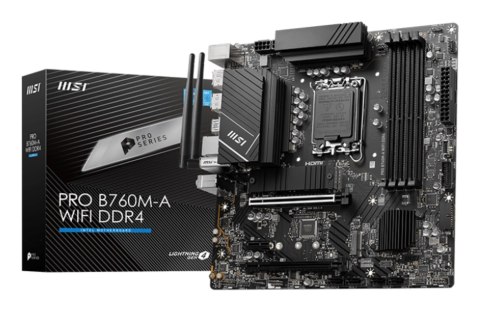MSI Płyta główna MSI PRO B760M-A WIFI DDR4