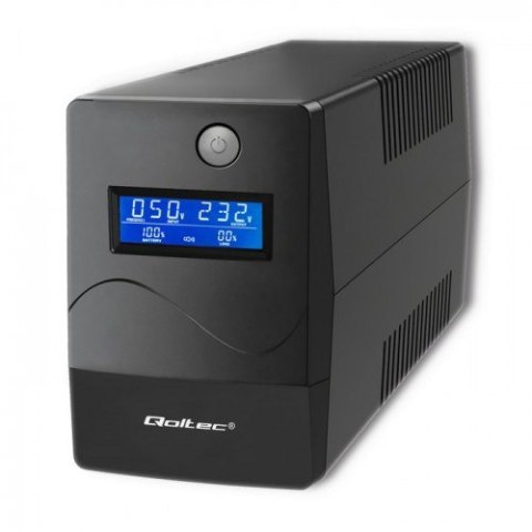 Qoltec QOLTEC ZASILACZ AWARYJNY UPS 450VA | 240W | LCD | USB | RJ45 Qoltec QOLTEC ZASILACZ AWARYJNY UPS 450VA | 240W | LCD | USB | RJ45