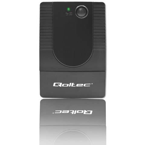 Qoltec QOLTEC ZASILACZ AWARYJNY UPS LINE INTERACTIVE | MONOLITH | 850VA | 480W Qoltec QOLTEC ZASILACZ AWARYJNY UPS LINE INTERACTIVE | MONOLITH | 850VA | 480W
