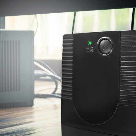 Qoltec QOLTEC ZASILACZ AWARYJNY UPS LINE INTERACTIVE | MONOLITH | 850VA | 480W Qoltec QOLTEC ZASILACZ AWARYJNY UPS LINE INTERACTIVE | MONOLITH | 850VA | 480W